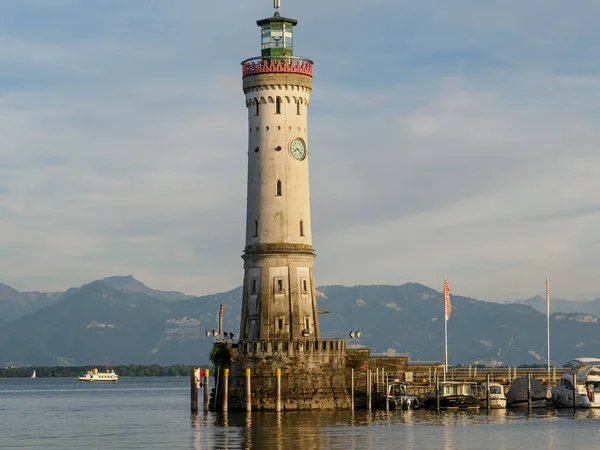 Lindau Lago Constance Alemania — Foto de Stock