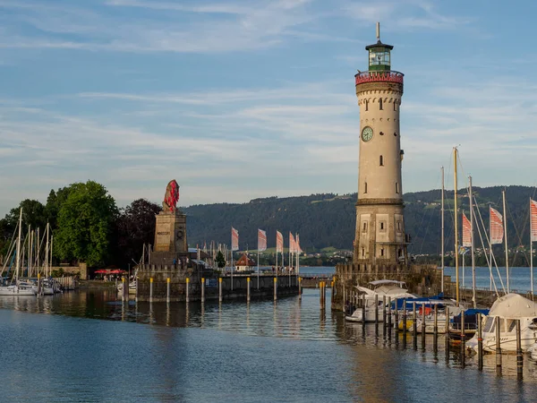 Lindau Nad Jeziorem Bodeńskim Niemczech — Zdjęcie stockowe