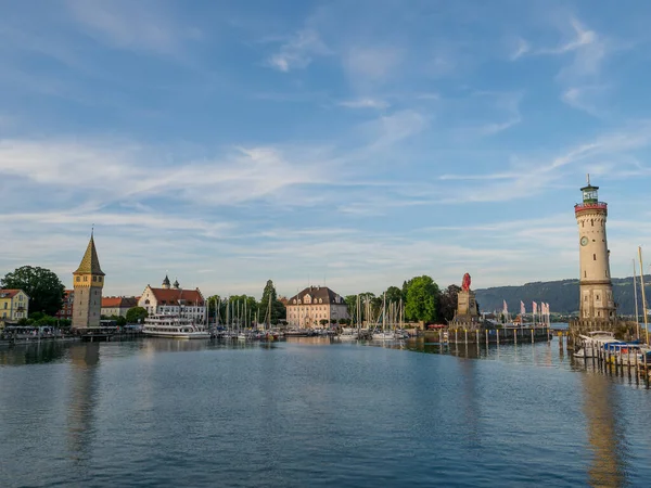 Lindau Lago Constance Alemania — Foto de Stock