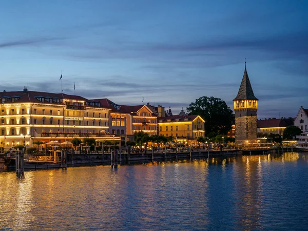 Lindau Nad Jeziorem Bodeńskim Niemczech — Zdjęcie stockowe