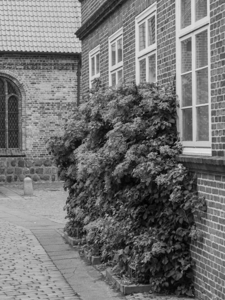 Baltık Denizi 'ndeki Eckernfoette şehri