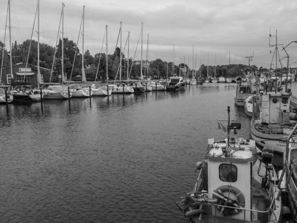 Staden Eckernfoerde Vid Östersjön — Stockfoto