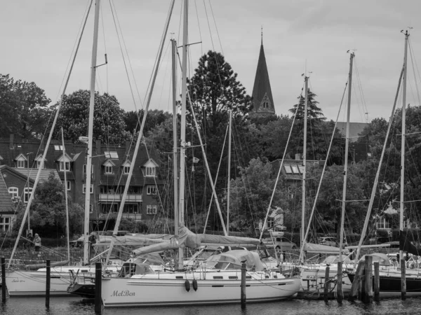 Ville Eckernfoerde Bord Mer Baltique — Photo