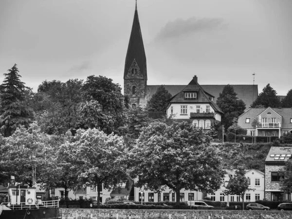 Città Eckernfoerde Mare Baltico — Foto Stock