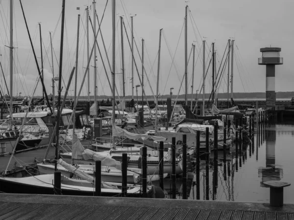 Baltık Denizi 'ndeki Eckernfoette şehri