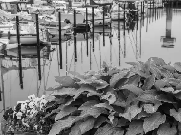 Baltık Denizi 'ndeki Eckernfoette şehri