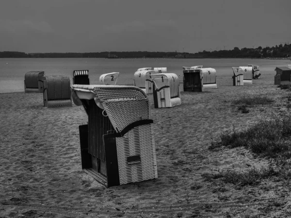 Baltık Denizi 'ndeki Eckernfoette şehri