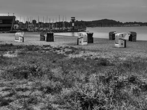 Baltık Denizi 'ndeki Eckernfoette şehri