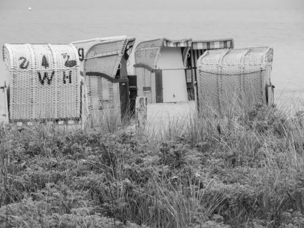 Baltık Denizi 'ndeki Eckernfoette şehri