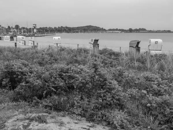 Baltık Denizi 'ndeki Eckernfoette şehri