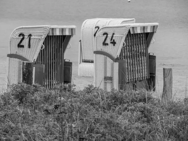 Baltık Denizi 'ndeki Eckernfoette şehri