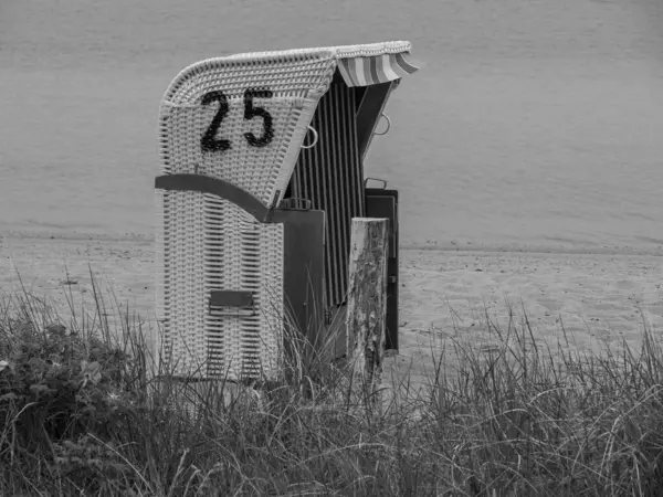 Baltık Denizi 'ndeki Eckernfoette şehri