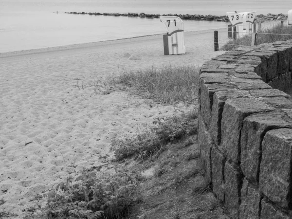 Baltık Denizi 'ndeki Eckernfoette şehri