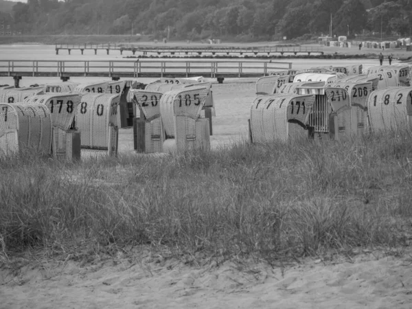 Baltık Denizi 'ndeki Eckernfoette şehri