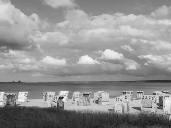 Baltık Denizi 'ndeki Eckernfoette şehri