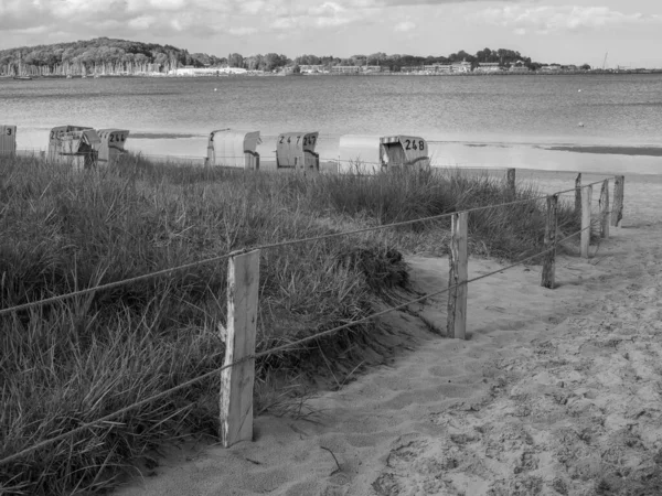 Baltık Denizi 'ndeki Eckernfoette şehri