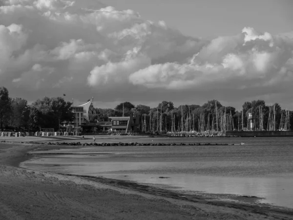 Baltık Denizi 'ndeki Eckernfoette şehri