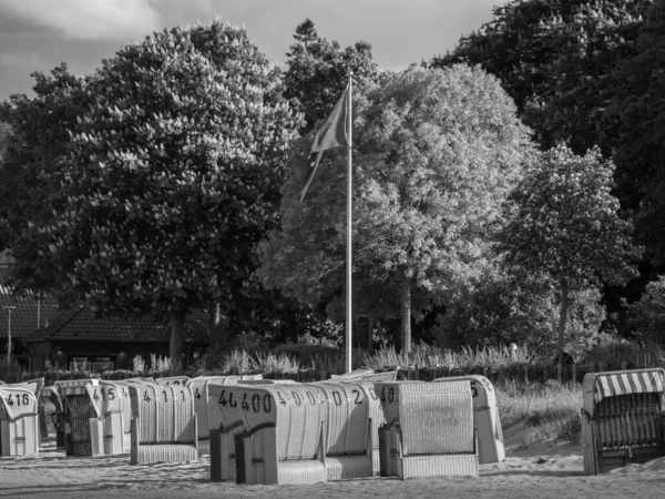 Baltık Denizi 'ndeki Eckernfoette şehri