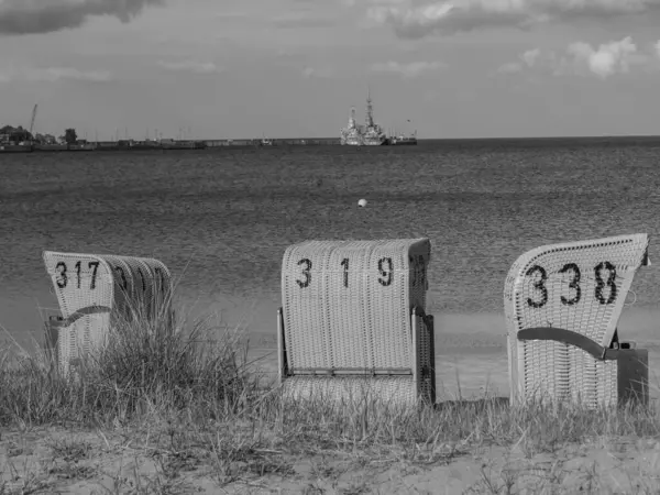 Baltık Denizi 'ndeki Eckernfoette şehri