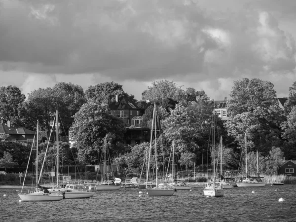 Baltık Denizi 'ndeki Eckernfoette şehri