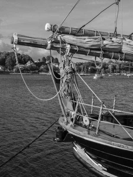 Ville Eckernfoerde Bord Mer Baltique — Photo