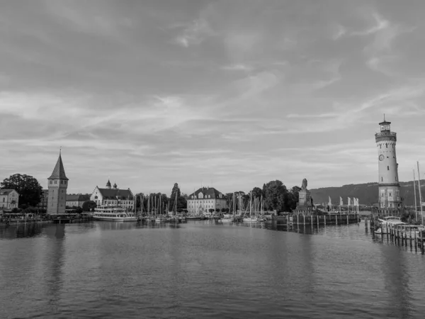 Lindau Almanya Göl Kıyısında — Stok fotoğraf