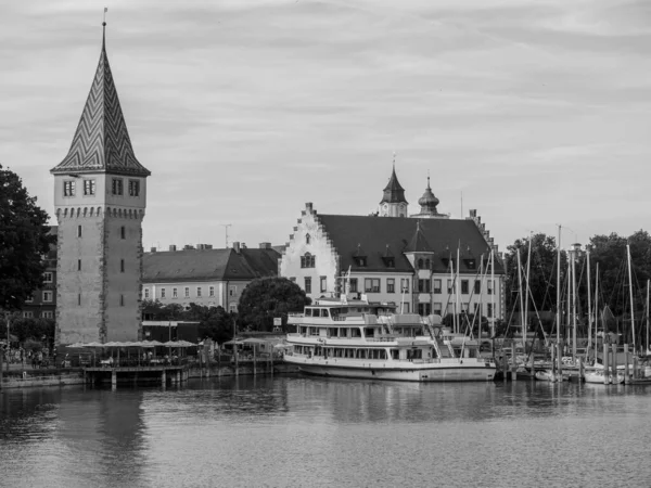 Lindau Almanya Göl Kıyısında — Stok fotoğraf