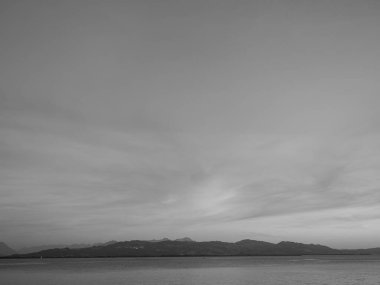 Lindau Almanya 'da göl kıyısında.