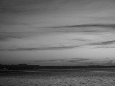 Lindau Almanya 'da göl kıyısında.