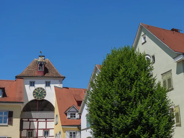 Meersburg Nad Jeziorem Bodeńskim Niemczech — Zdjęcie stockowe