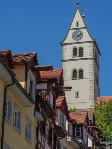 Meersburg Nad Jeziorem Bodeńskim Niemczech — Zdjęcie stockowe