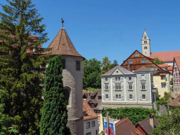 Meersburg Στη Λίμνη Constance Στη Γερμανία — Φωτογραφία Αρχείου