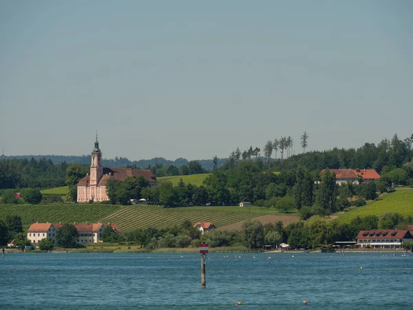 Meersburg Lago Constance Alemania — Foto de Stock