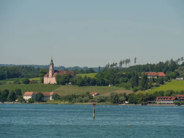 Meersburg Στη Λίμνη Constance Στη Γερμανία — Φωτογραφία Αρχείου