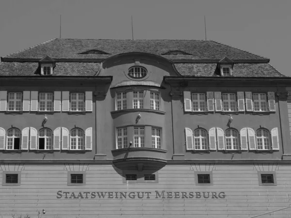 Meersburg Állandósult Németországban — Stock Fotó