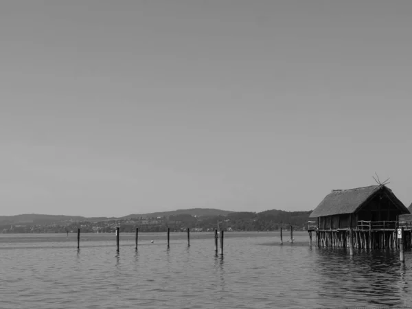 ドイツの湖のコンスタンスにあるMeersburg — ストック写真