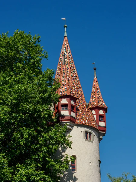 Stad Lindau Aan Het Bodenmeer — Stockfoto