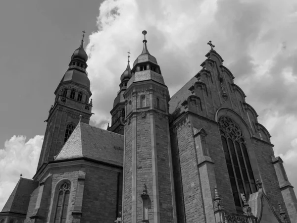 Die Altstadt Von Speyer Deutschland — Stockfoto