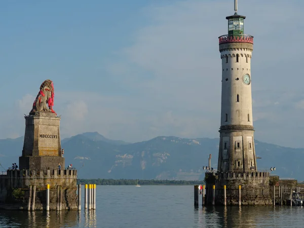 Bodamské Jezero Německu Rakousku — Stock fotografie