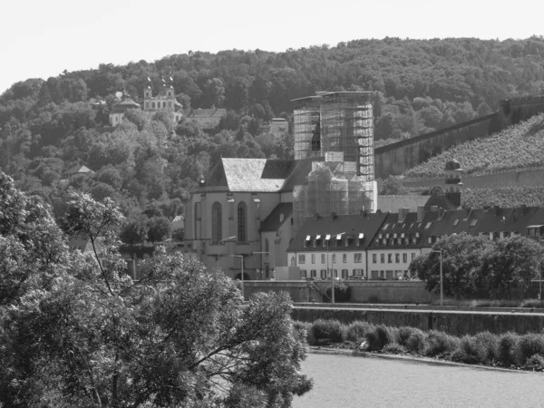 Ville Wuerzburg Rivière Principale — Photo
