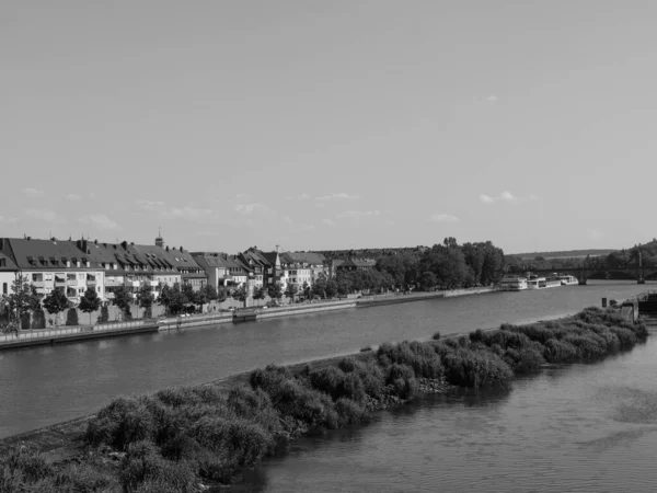 City Wuerzburg River Main — Stock Photo, Image