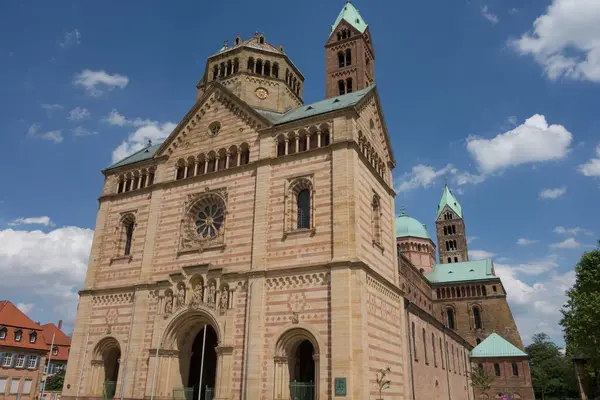 Staden Speyer Tyskland — Stockfoto