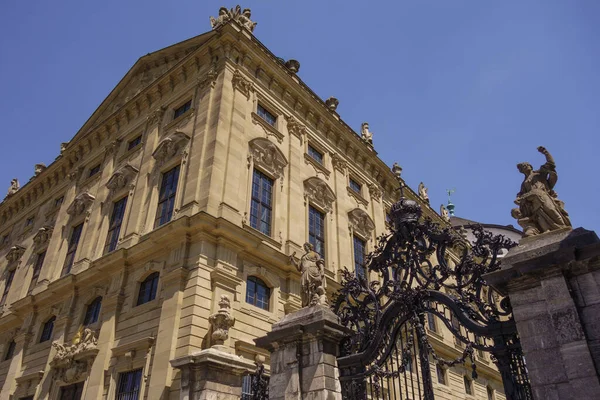 Città Wuerzburg Fiume Principale — Foto Stock