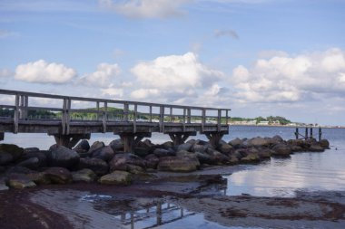 Almanya 'daki Baltık Denizi' nde.
