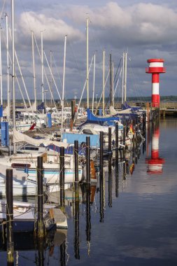 Almanya 'daki Baltık Denizi' nde.