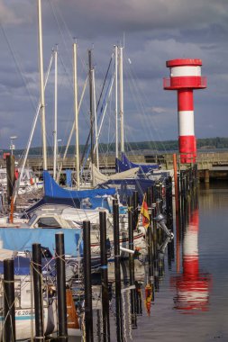 Almanya 'daki Baltık Denizi' nde.