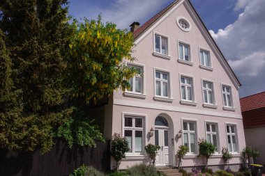 Kappeln Almanya 'daki Schlei Nehri' nde.