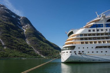Norveç 'in Eidfjord şehri