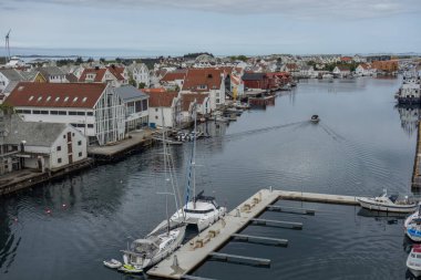 Norveç 'in Haugesund şehri.