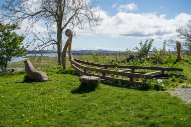 Norveç 'in Haugesund şehri.